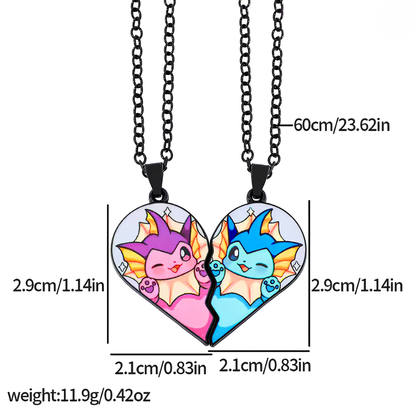 Matching necklaces - Eeveelutions