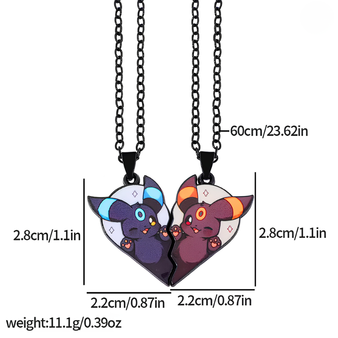 Matching necklaces - Eeveelutions