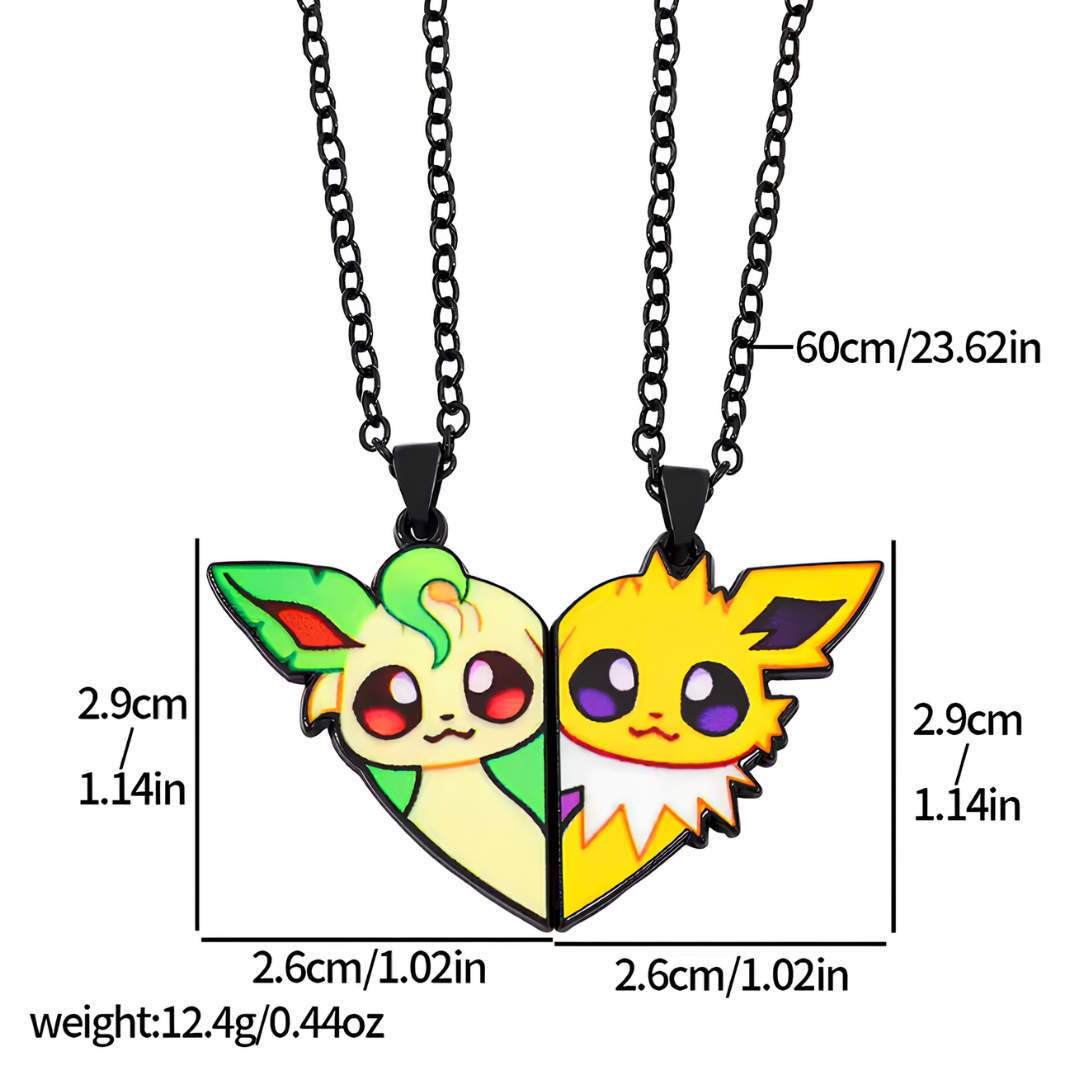 Matching necklaces - Eeveelutions