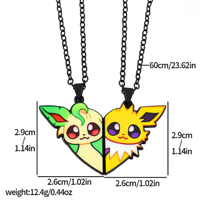 Matching necklaces - Eeveelutions