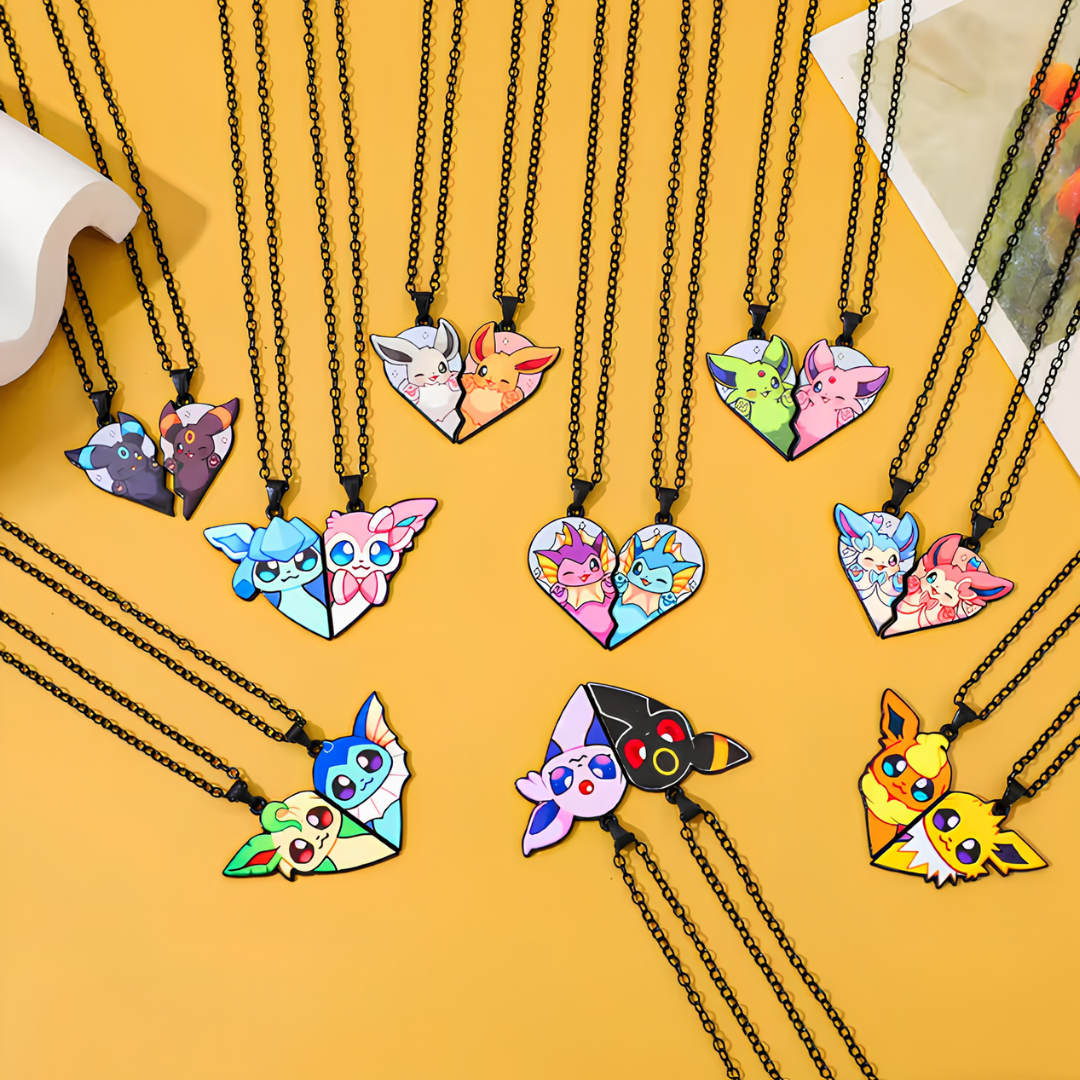 Matching necklaces - Eeveelutions