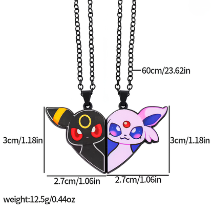 Matching necklaces - Eeveelutions