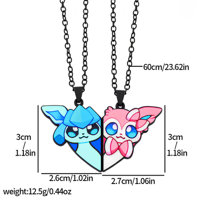 Matching necklaces - Eeveelutions