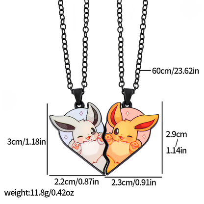 Matching necklaces - Eeveelutions
