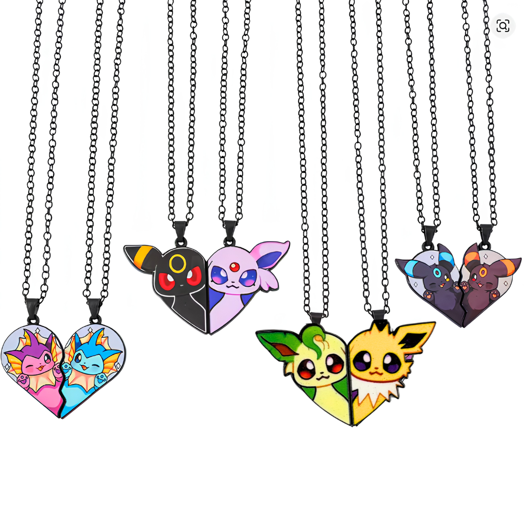 Matching necklaces - Eeveelutions