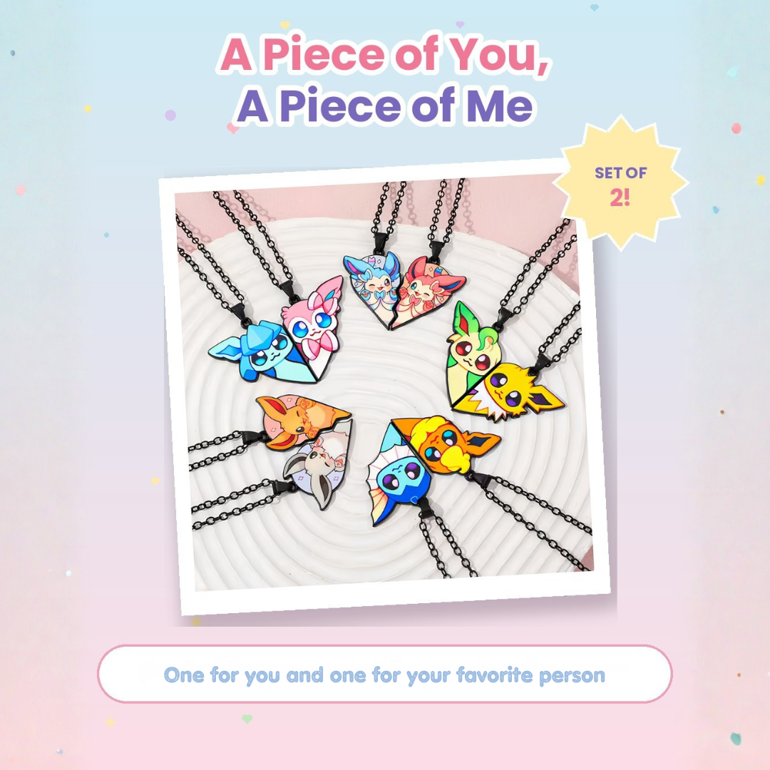 Matching necklaces - Eeveelutions